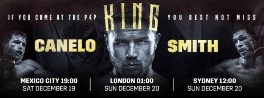 Канело срещу Калъм Смит в DAZN