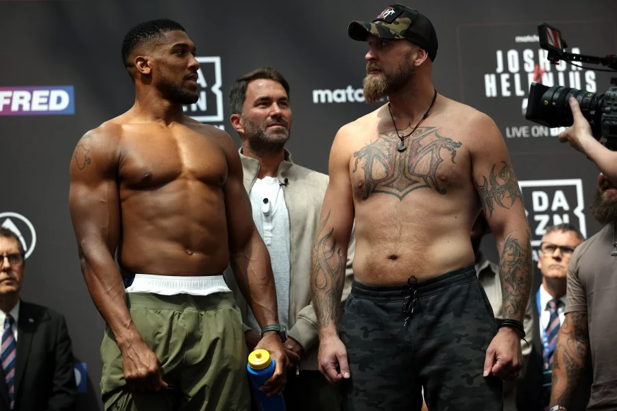 Мачът на Джошуа - на живо в DAZN Мачът на Джошуа - на живо в DAZN