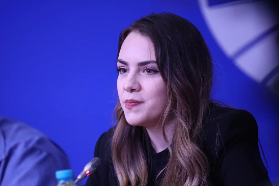 Пресконференция на Нургюл Салимова