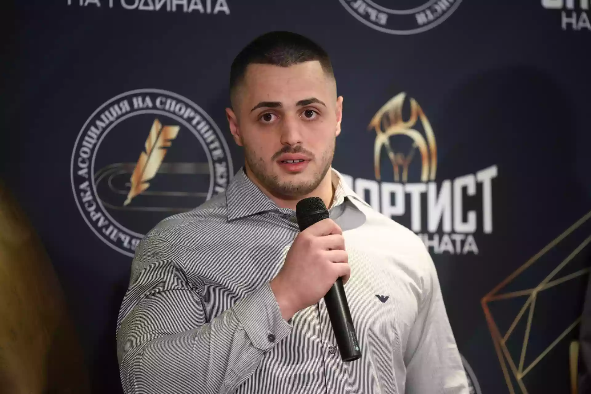 Карлос Насар на церемонията за