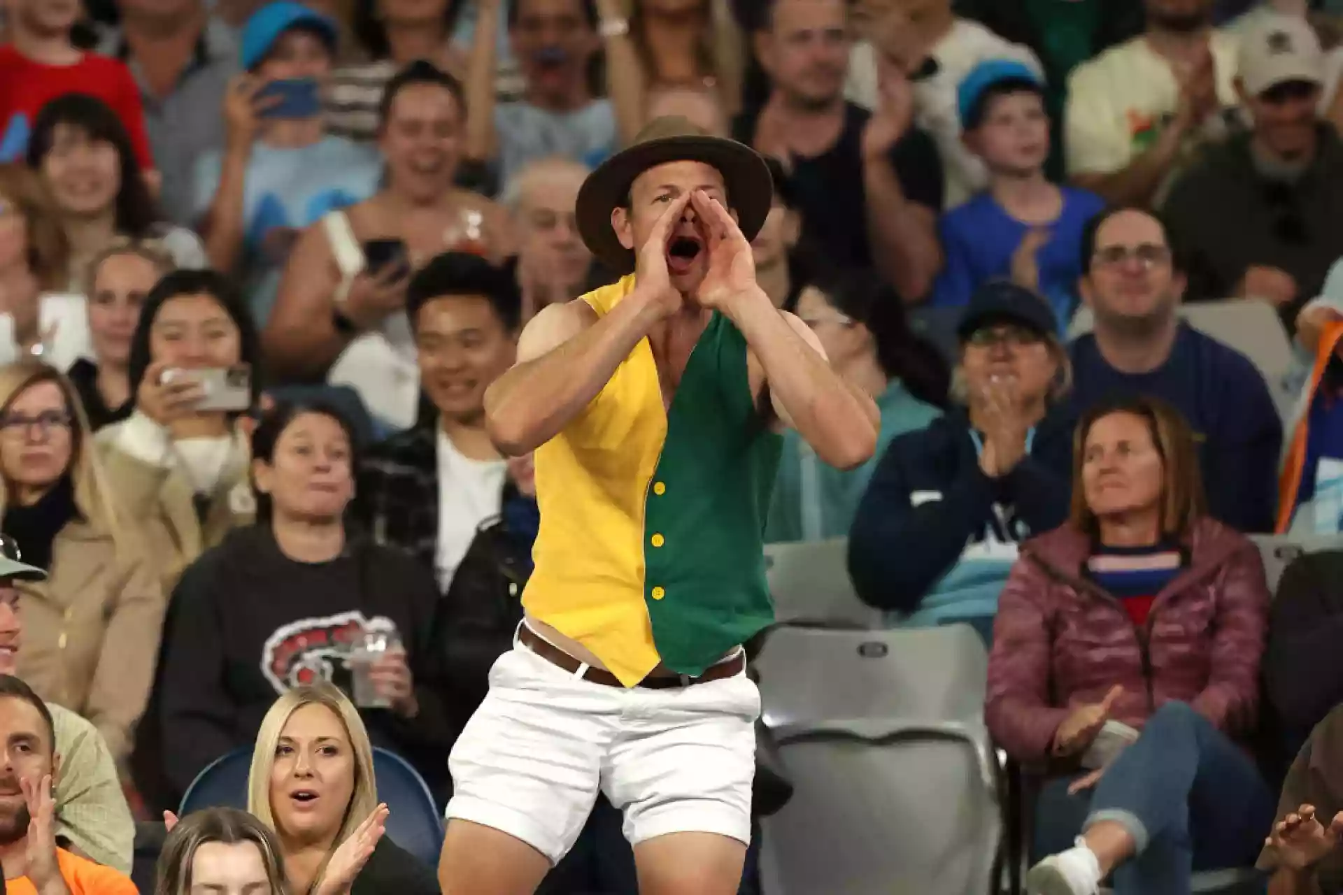 Фен на Australian Open крещи срещу Григор Димитров