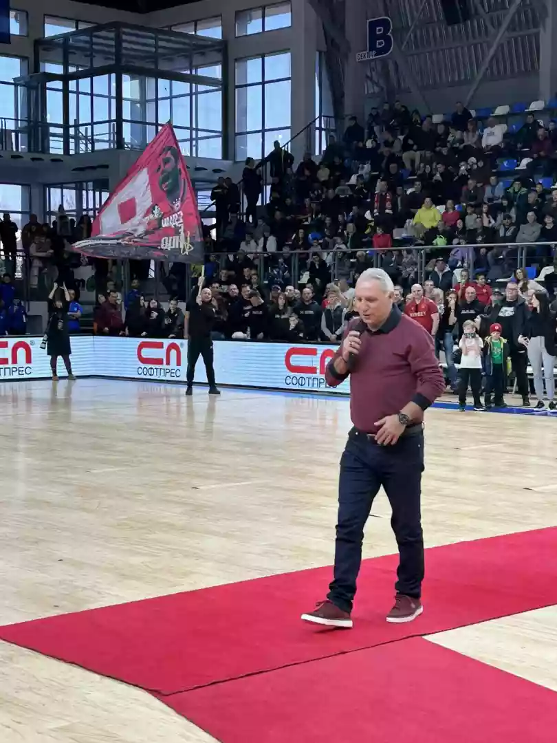 Христо Стоичков на среща с феновете в Пазарджик