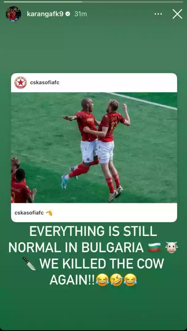 Фернандо Каранга ; Левски