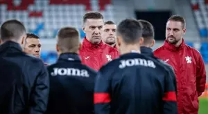 Гледка в тренировката на България преди мача с Унгария втрещява феновете