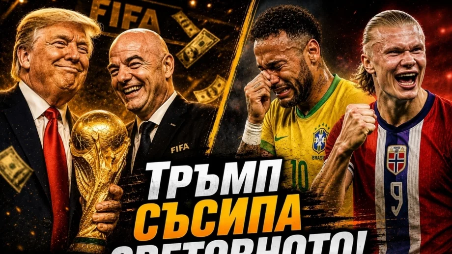 Простотия до шия от Доналд Тръмп и ФИФА! На Бразилия ѝ трябва един Холанд | Точно попадение